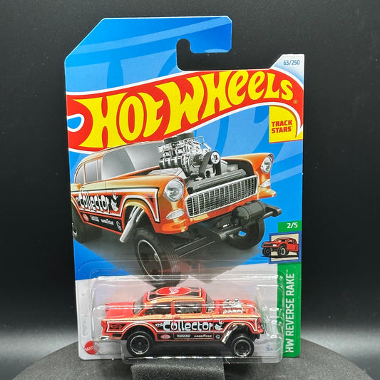 Hot Wheels ‘55 Chevy Bel Air Gasser Orange