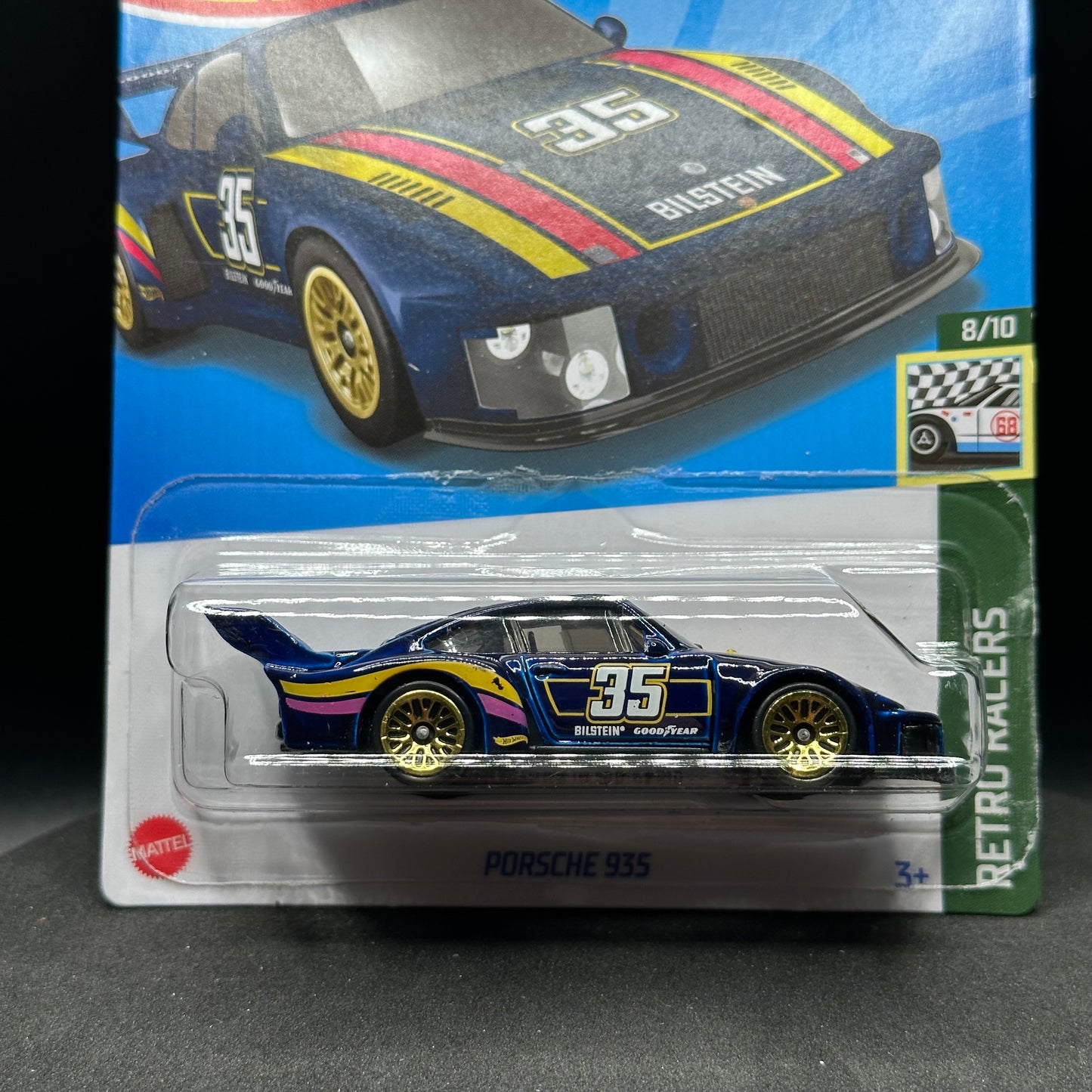 Hot Wheels Porsche 935 Blue