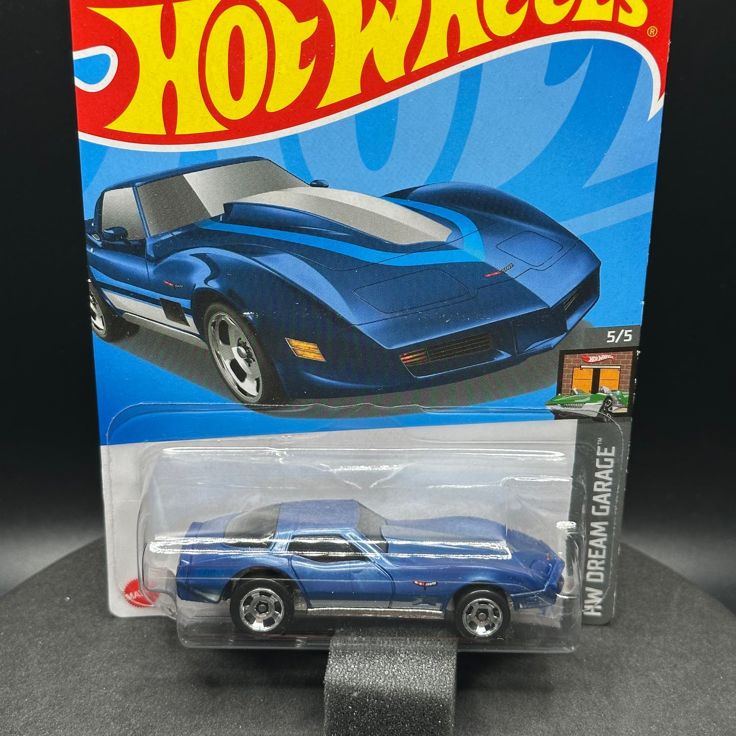 Hot Wheels Corvette Stingray Blue