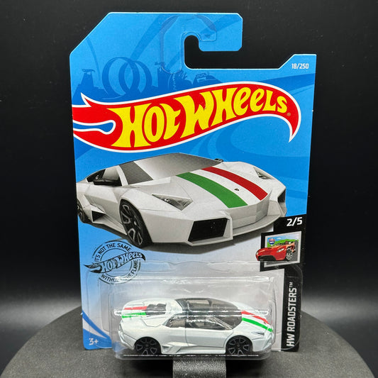 Hot Wheels Lamborghini Reventon Roadster White