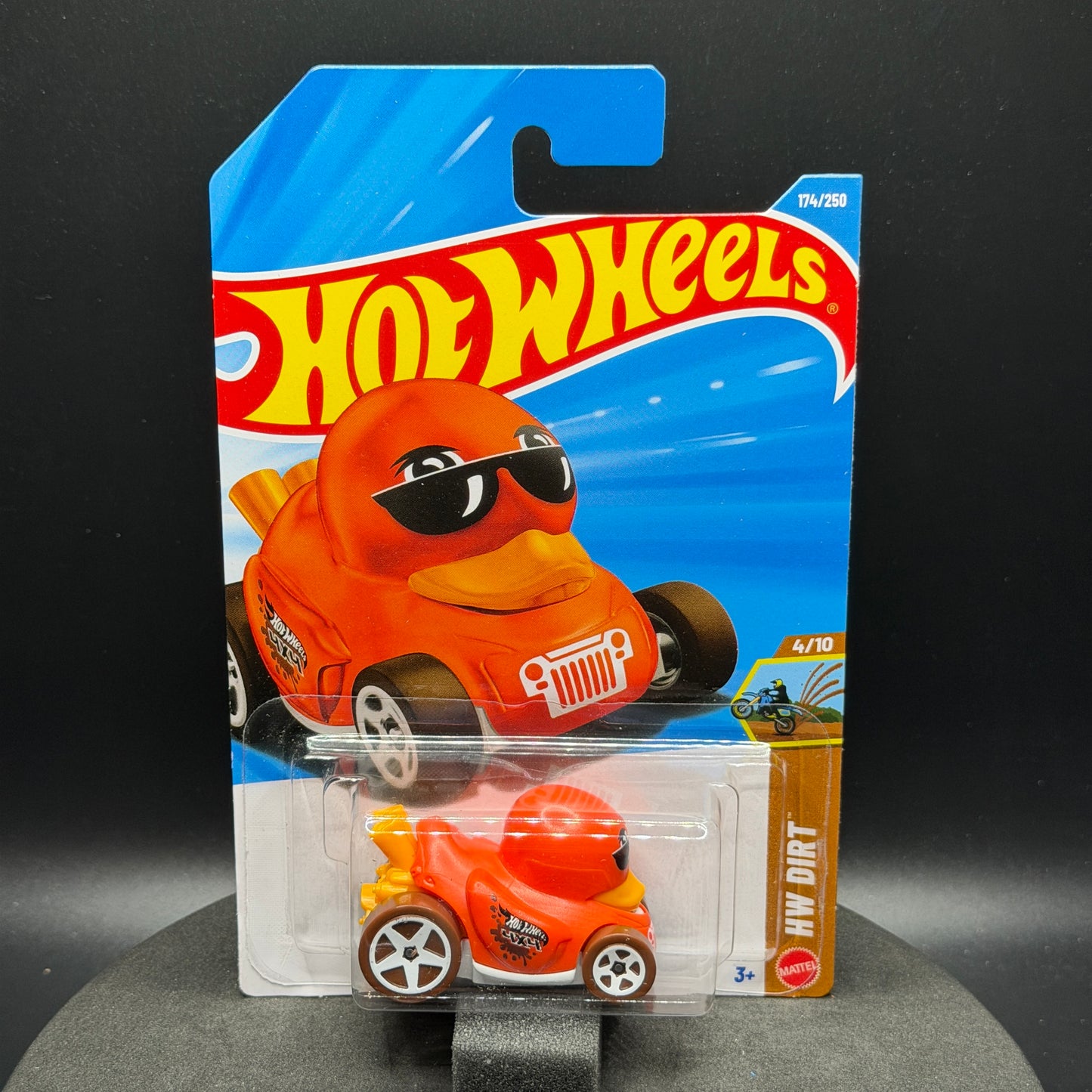 Hot Wheels Duck N’ Roll Orange Jeep