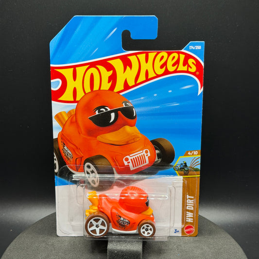 Hot Wheels Duck N’ Roll Orange Jeep