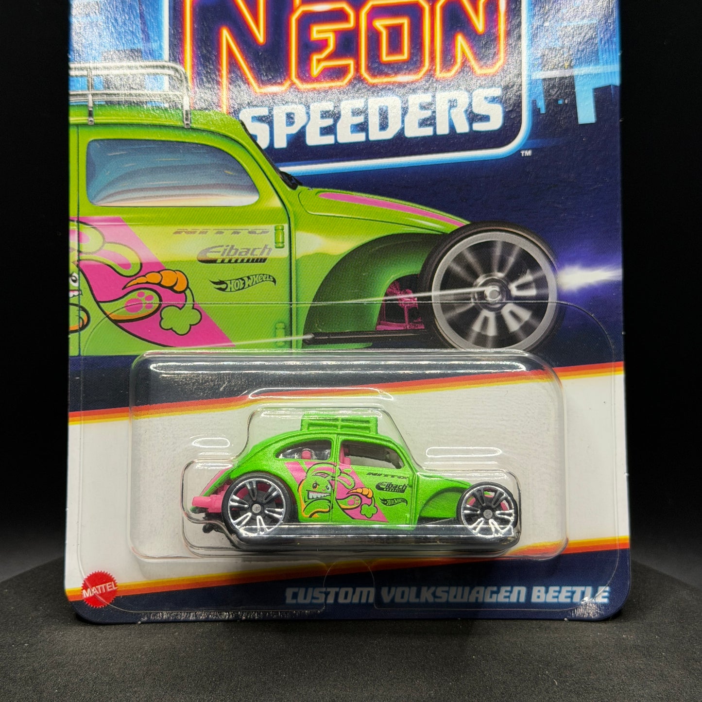 Hot Wheels Volkswagen Beetle Neon Speeders