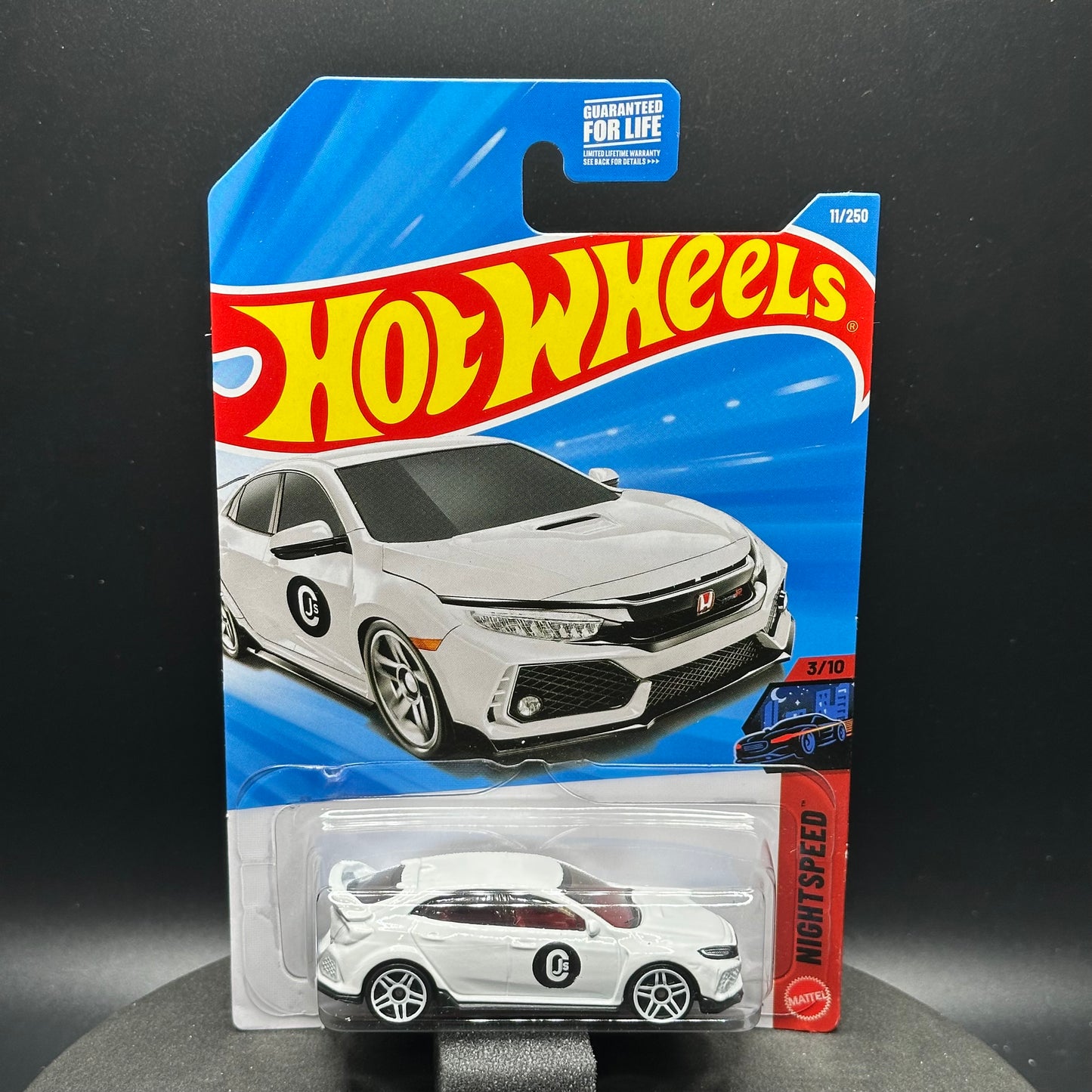 Hot Wheels 2018 Honda Civic Type R White