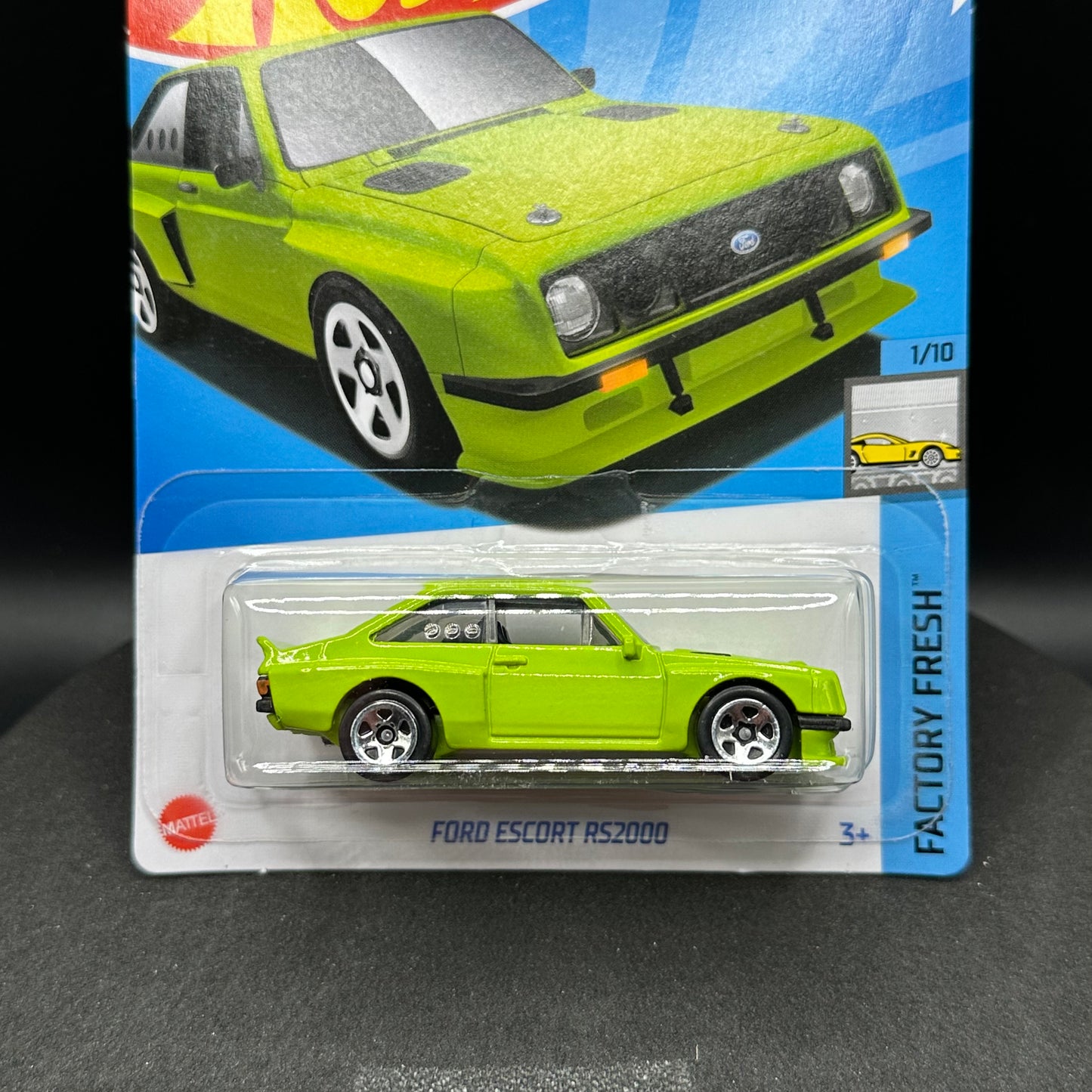 Hot Wheels Ford Escort RS2000 Green