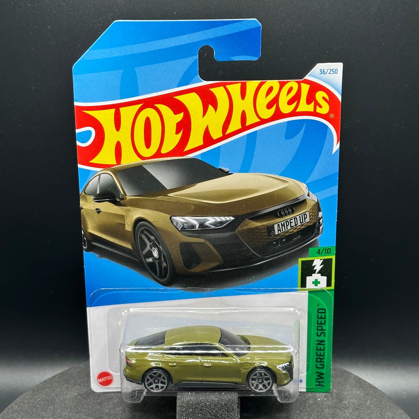 Hot Wheels Audi RS E-Tron GT Olive