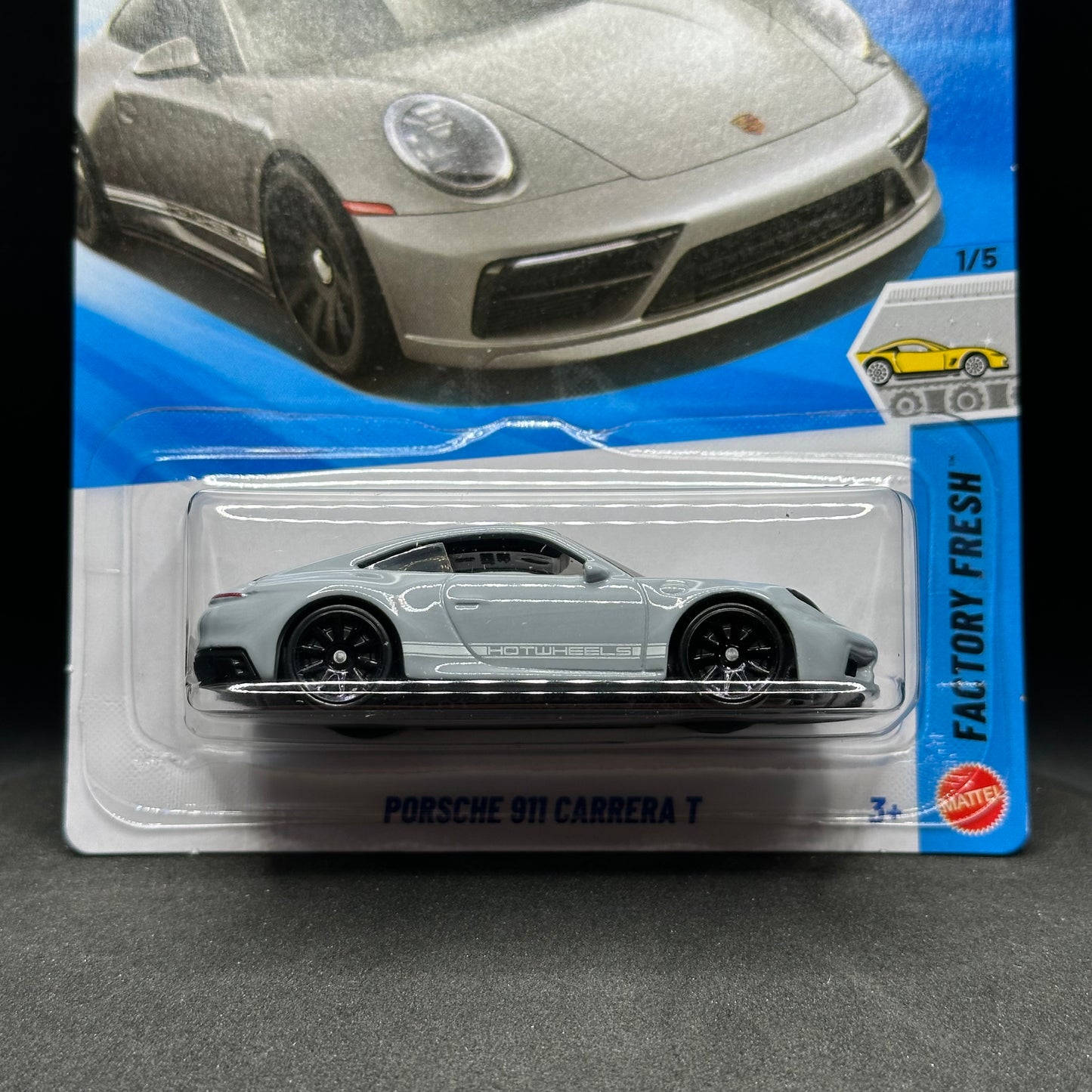Hot Wheels Porsche 911 Carrera T in Gray