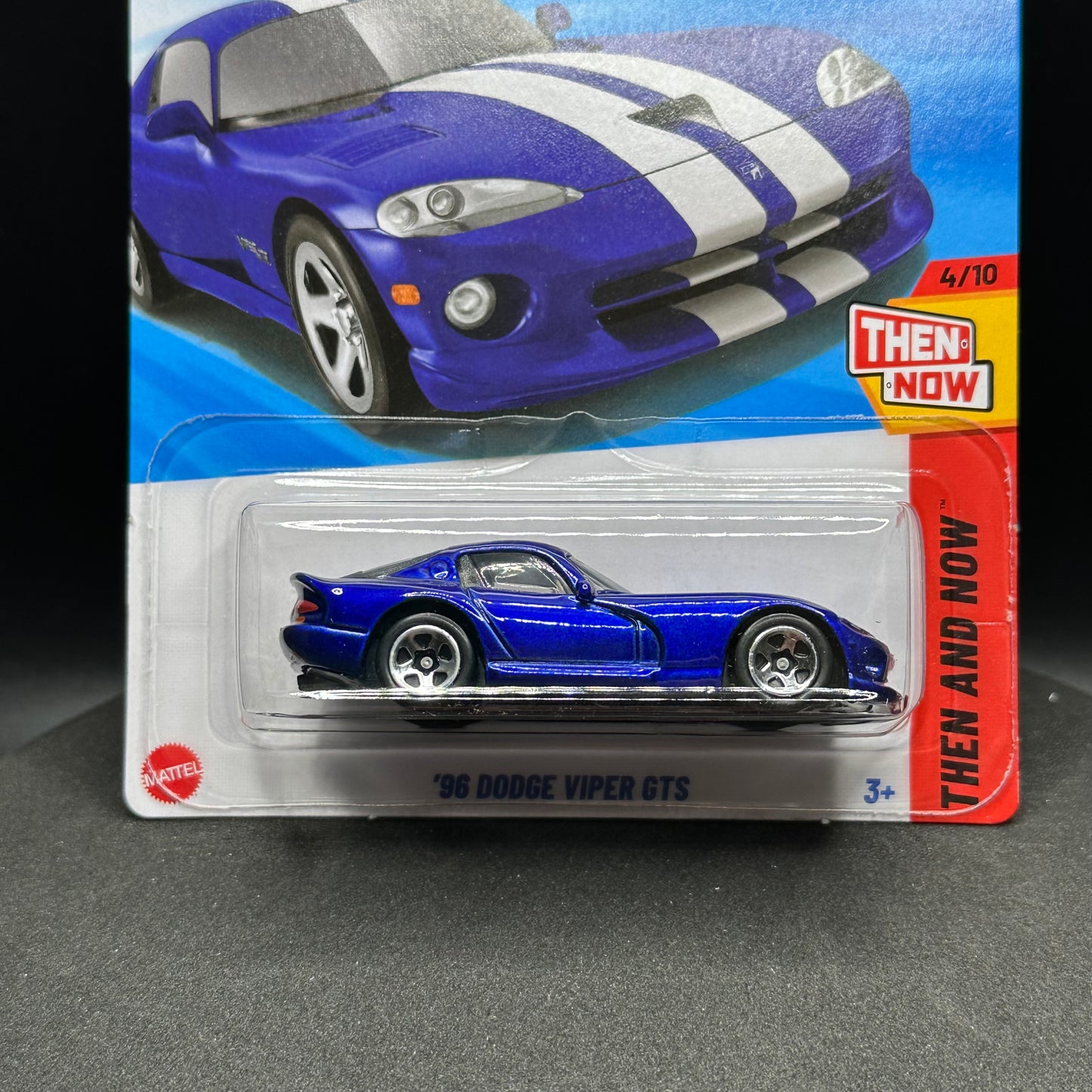 Hot Wheels ‘96 Dodge Viper GTS Blue