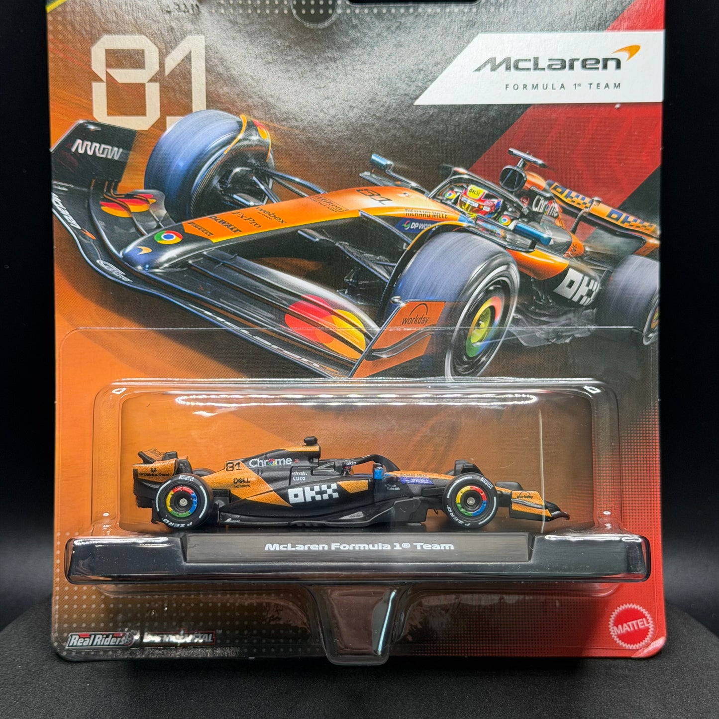 Hot Wheels Premium McLaren F1 team #81