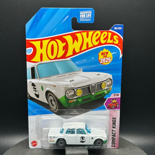 Hot Wheels Alfa Romeo Giulia TI White