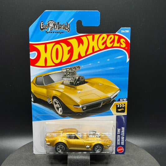 Hot Wheels ‘68 Corvette Gas Monkey Garage Gold