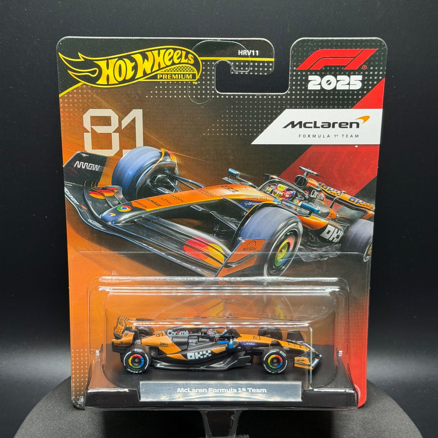 Hot Wheels Premium McLaren F1 team #81
