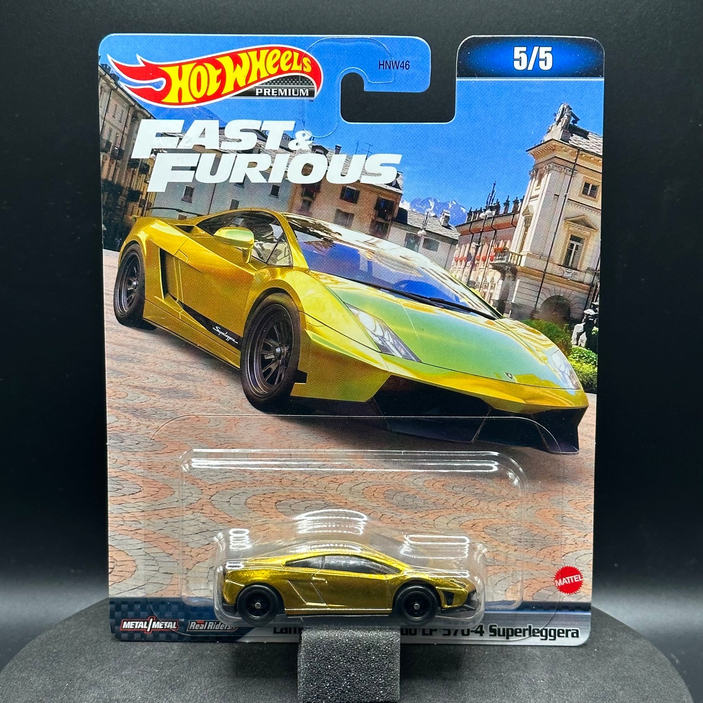 Hot Wheels Fast and Furious Lamborghini Gallardo Gold