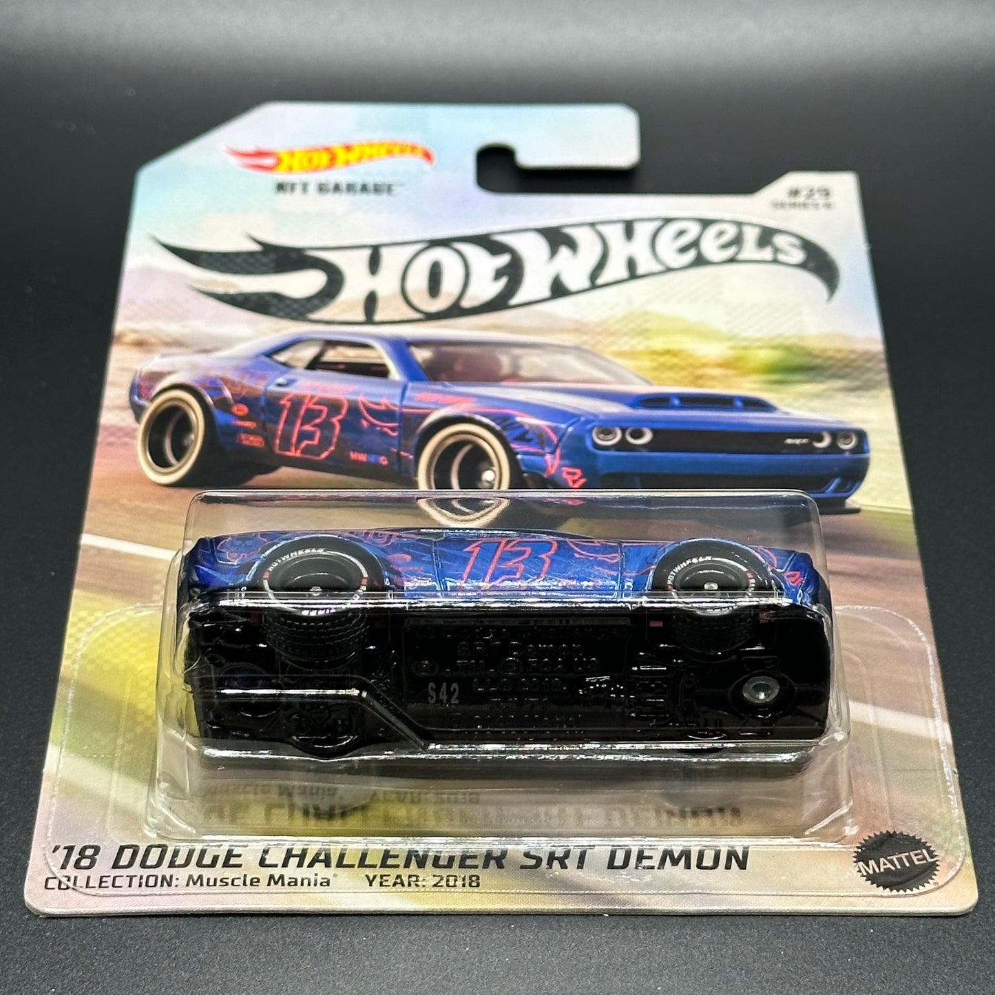 Hot Wheels NFT Garage Dodge Challenger SRT Demon