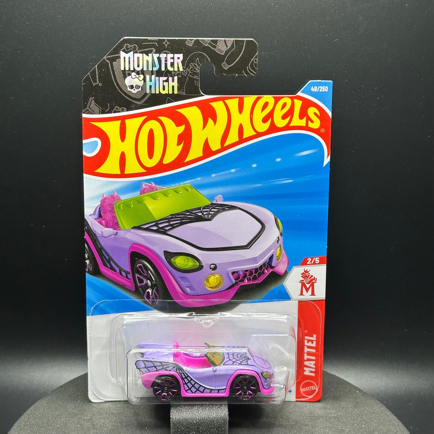 Hot Wheels Monster High Ghoul Mobile Light Purple