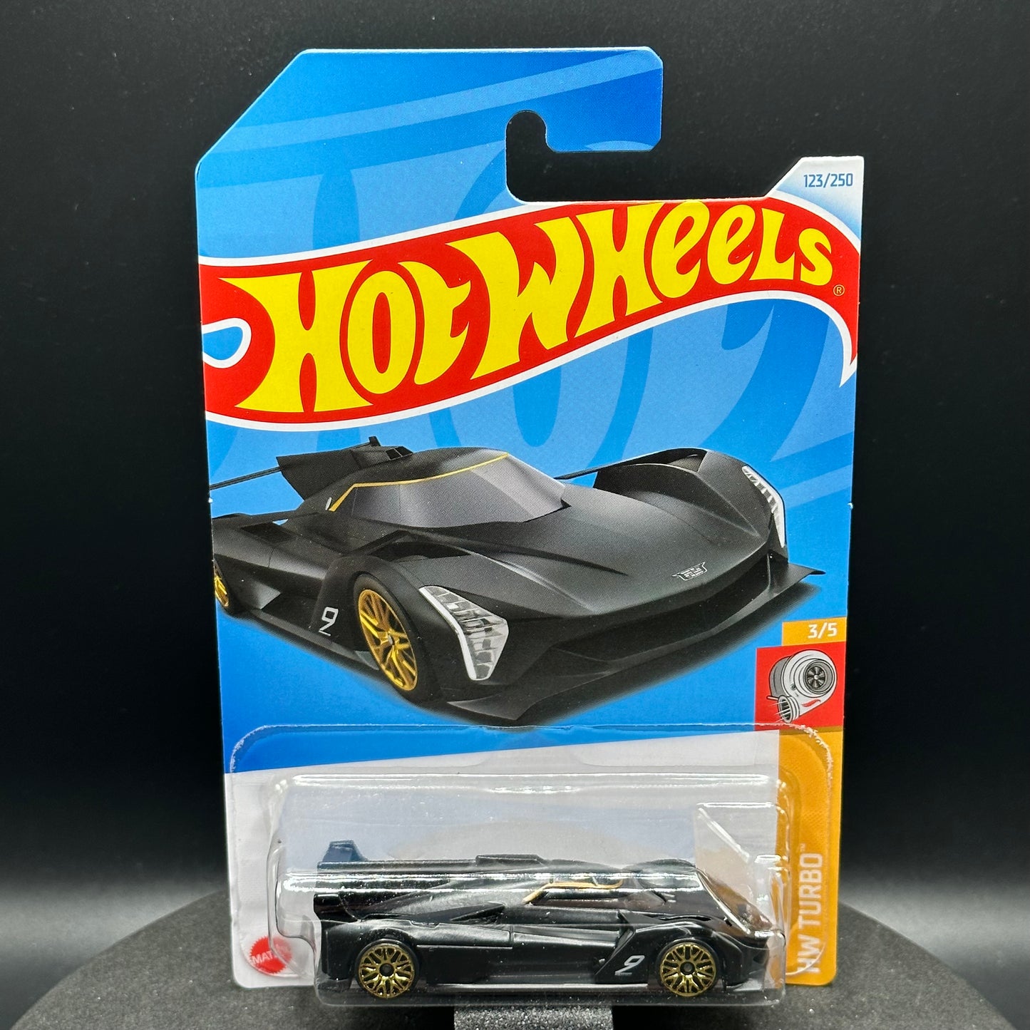 Hot Wheels Cadillac Project GTP Hypercar Black