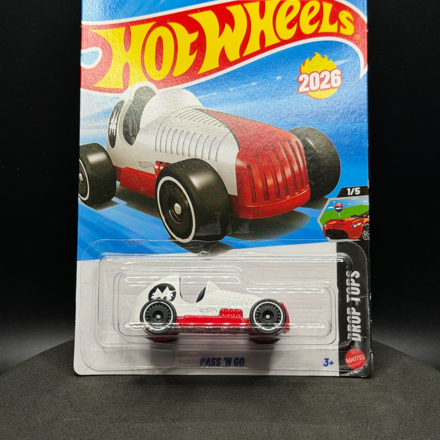 Hot Wheels Monopoly Pass N’ Go White/Red