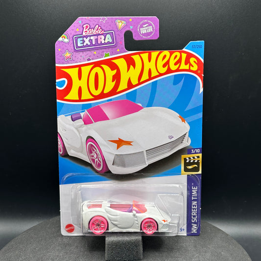 Hot Wheels Barbie Extra White