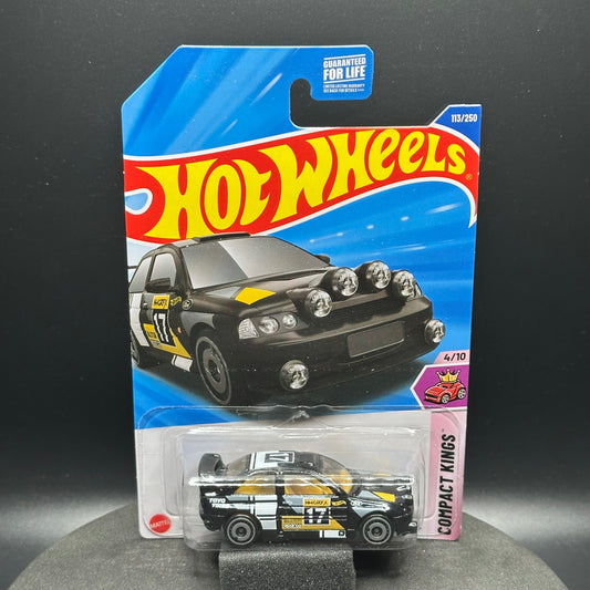 Hot Wheels Ford Escord Black & Yellow