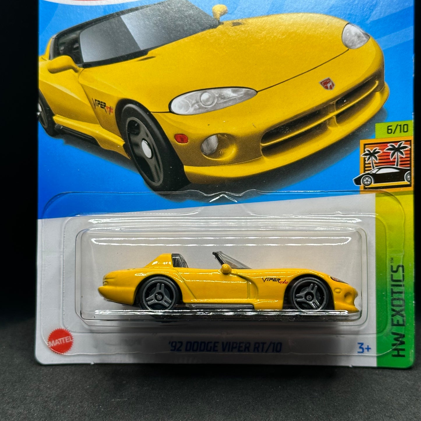 Hot Wheels ‘92 Dodge Viper RT/10 Yellow