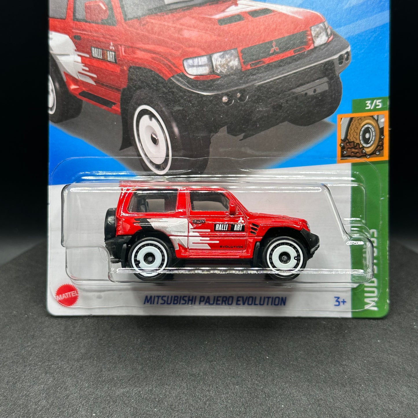 Hot Wheels Mitsubishi Pajero Evolution Red