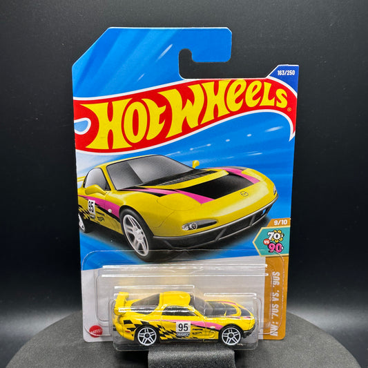 Hot Wheels Mazda RX-7 Drift Yellow