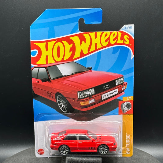 Hot Wheels ‘87 Audi Quattro Red