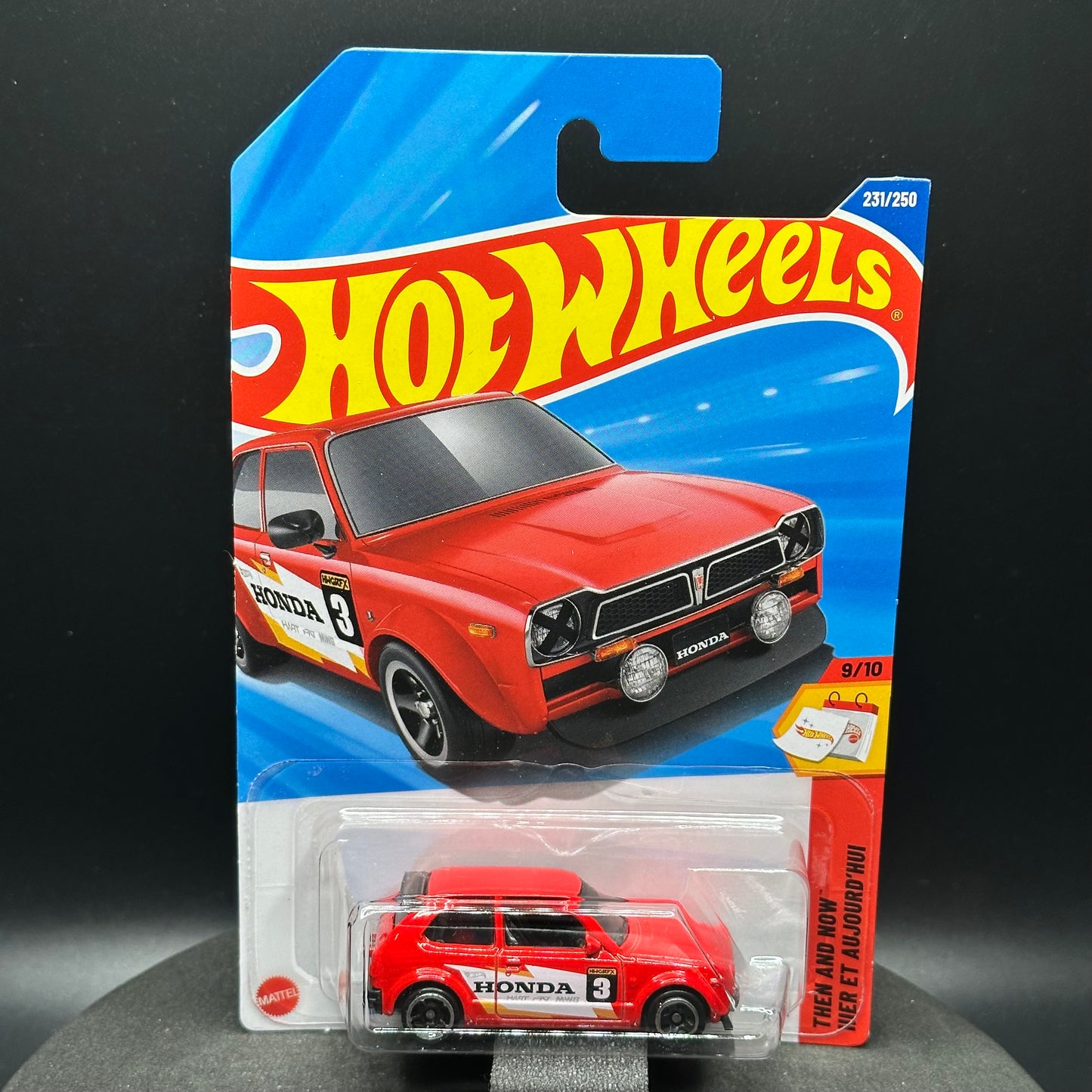 Hot Wheels ‘73 Honda Civic Custom Red