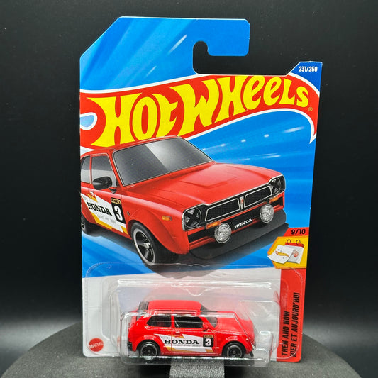 Hot Wheels ‘73 Honda Civic Custom Red