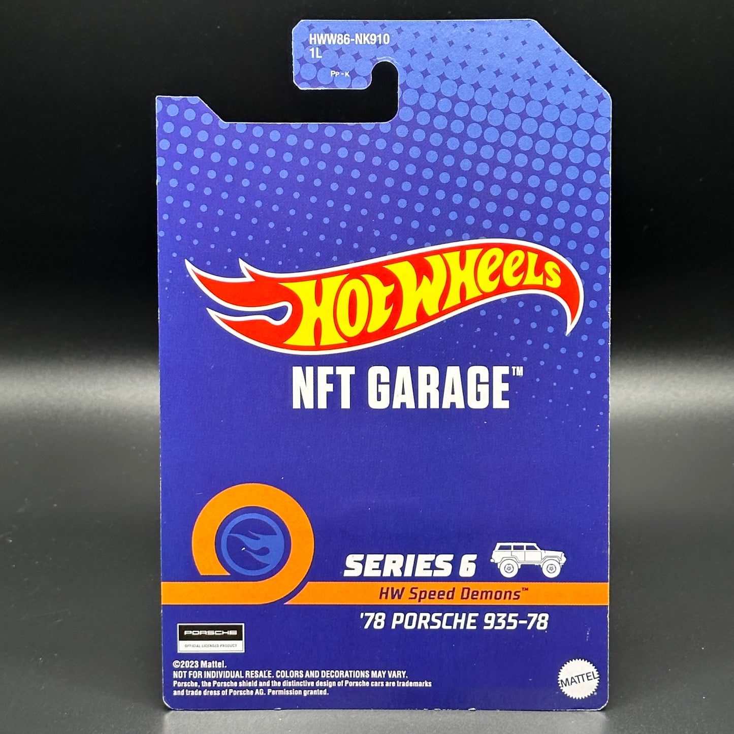 Hot Wheels NFT Garage Porsche 935-78