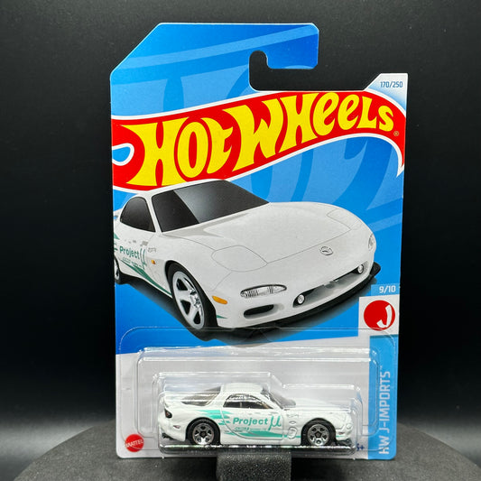 Hot Wheels ‘95 Mazda RX-7 White