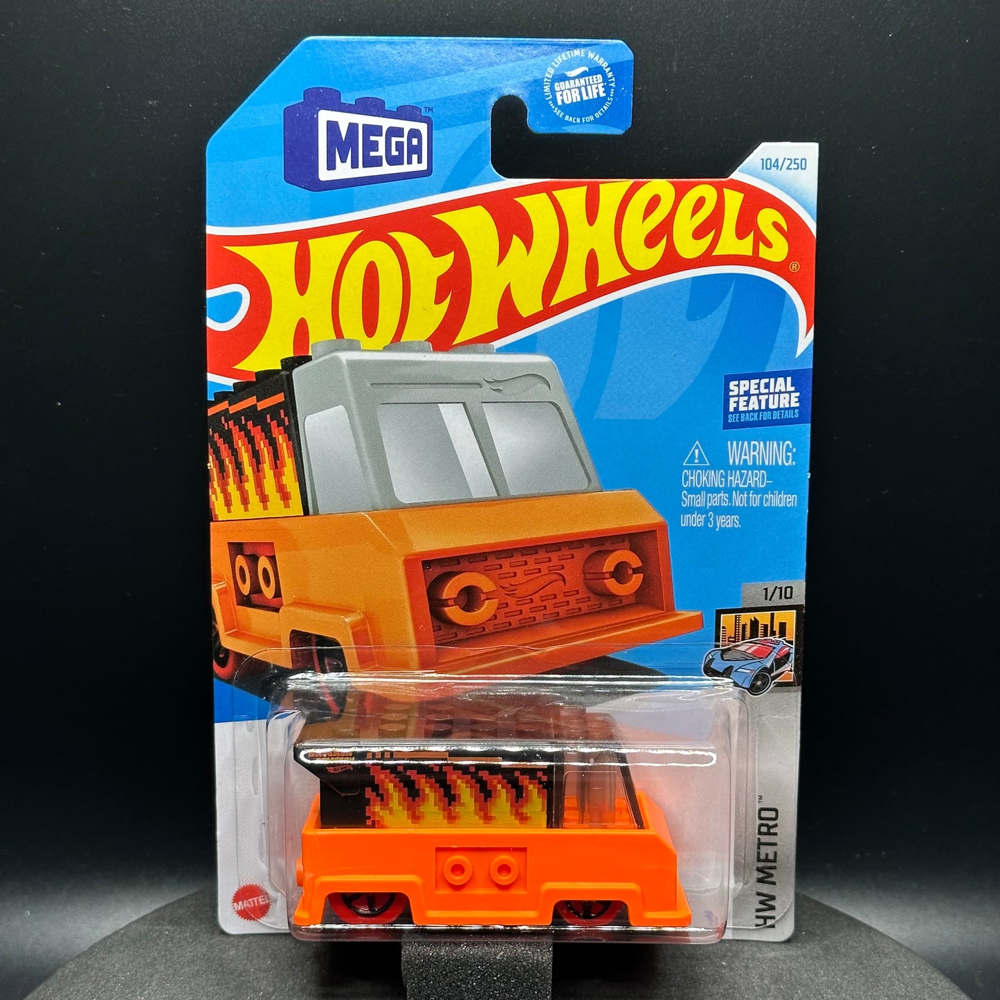 Hot Wheels Brickin Delivery Orange