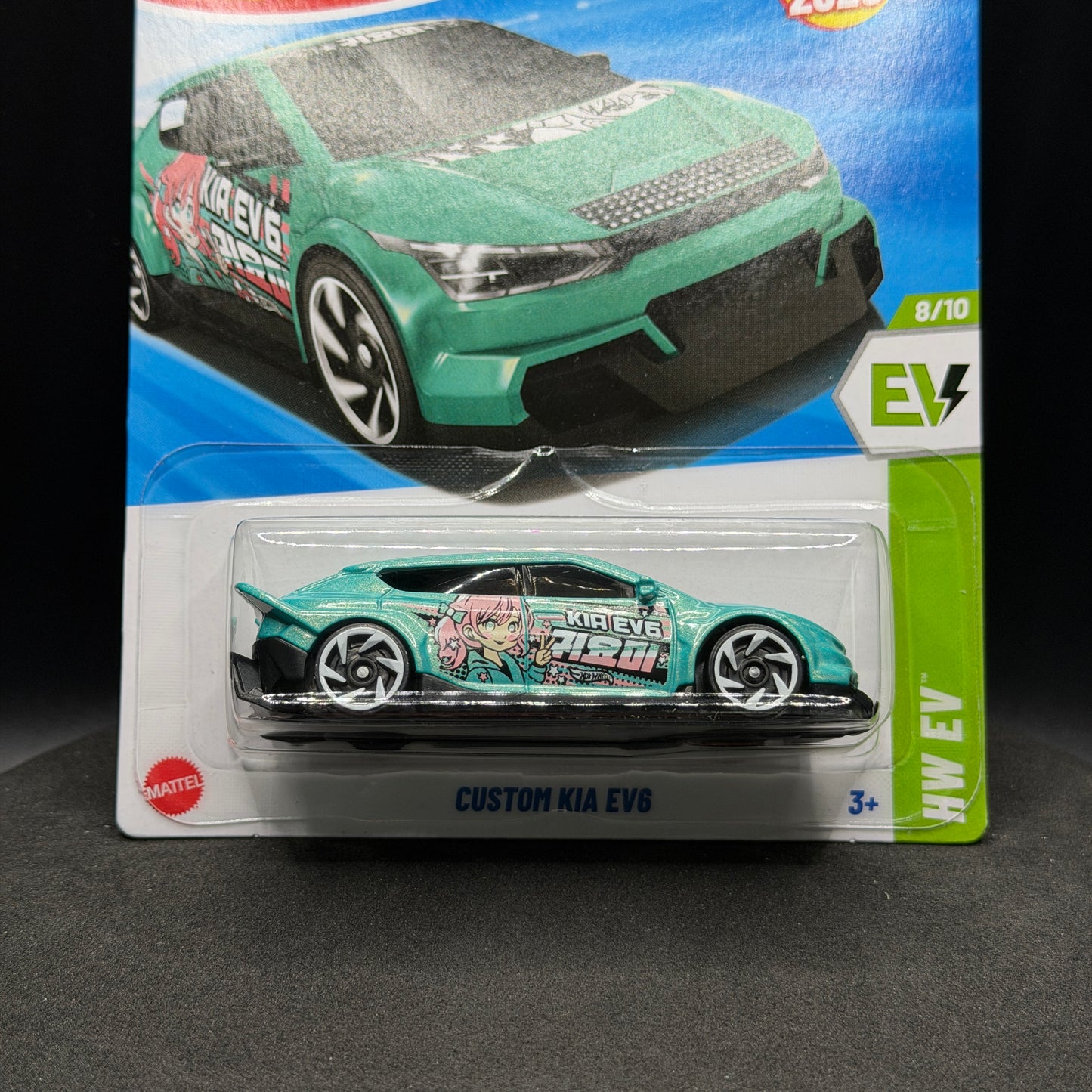 Hot Wheels Kia EV6 Teal