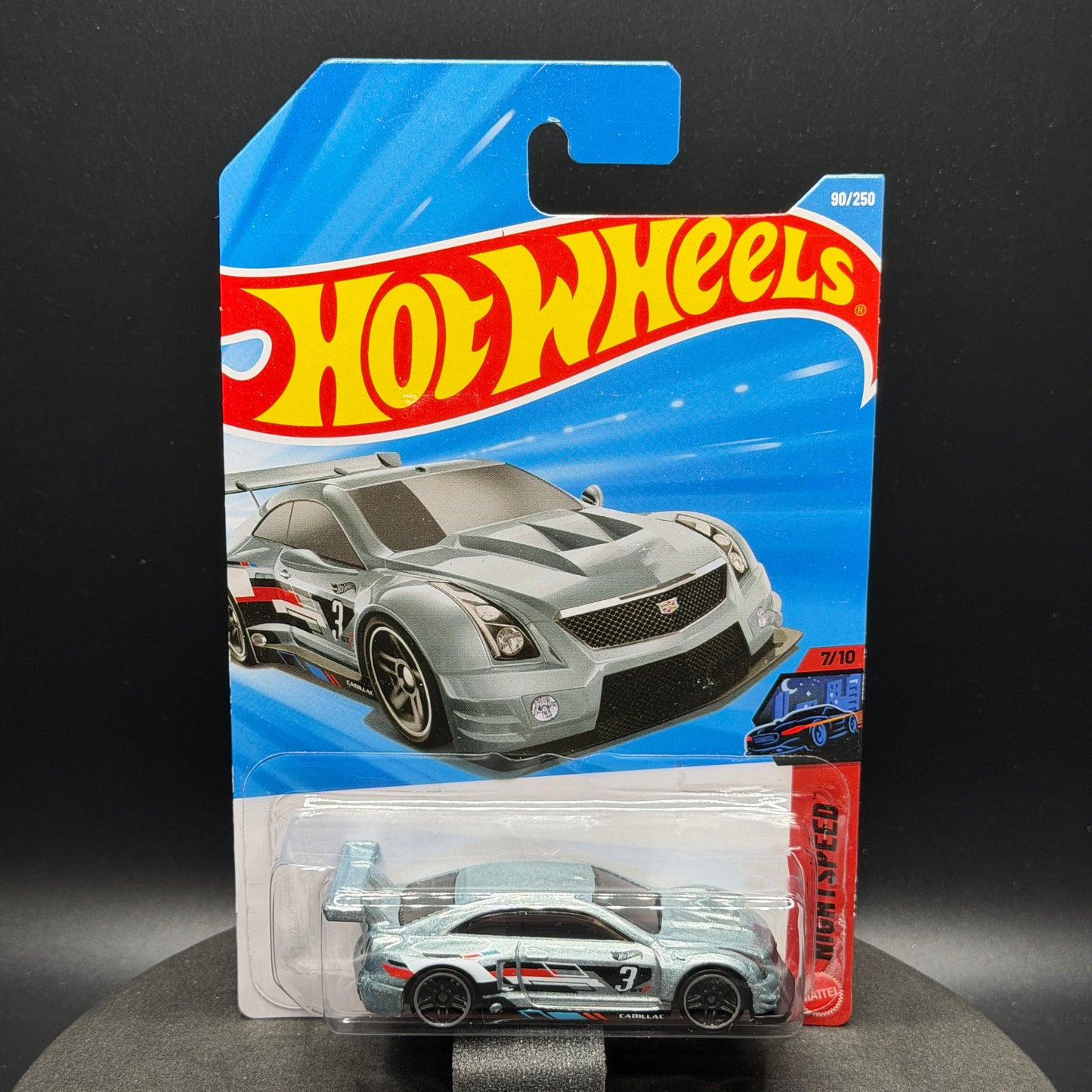 Hot Wheels ‘16 Cadillac ATS V R Silver
