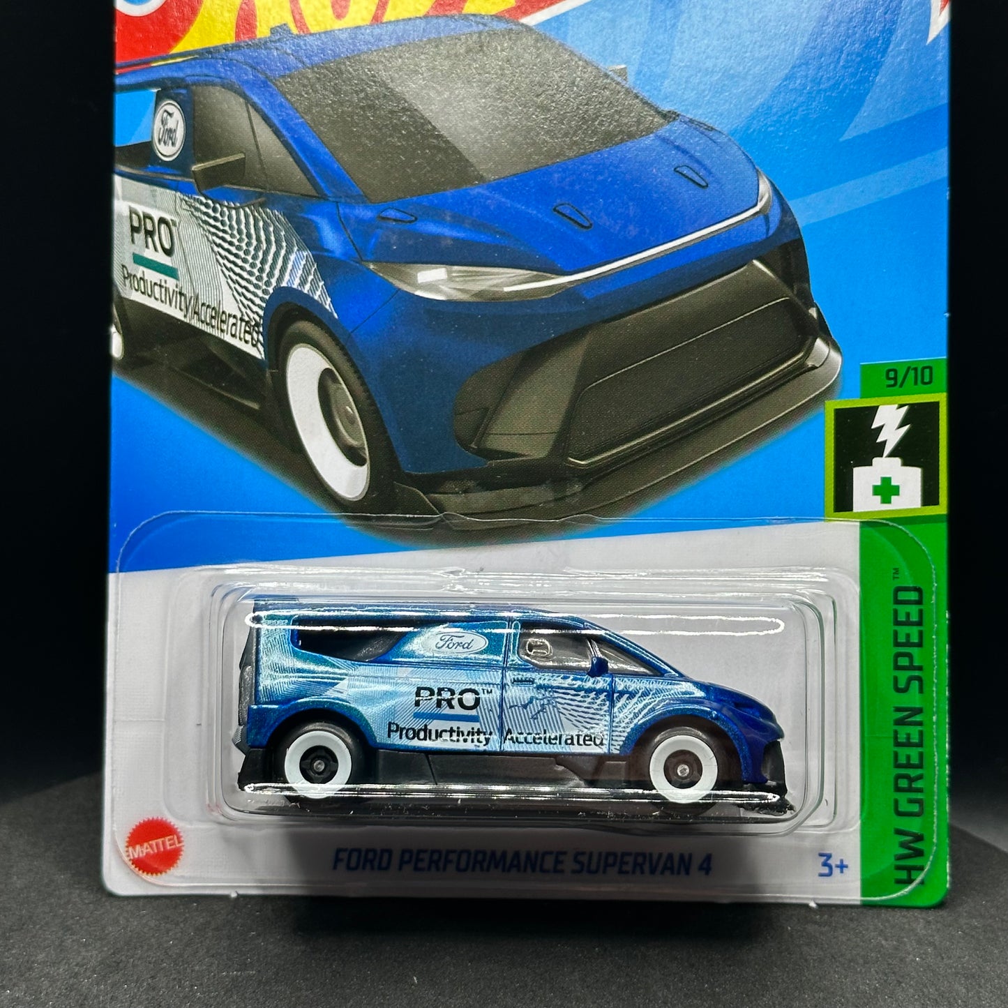 Hot Wheels Ford Performance Supervan 4 Blue