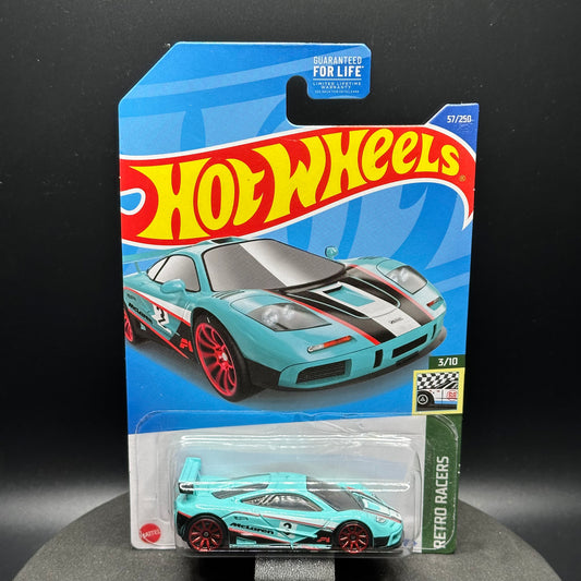 Hot Wheels McLaren F1 GTR Teal