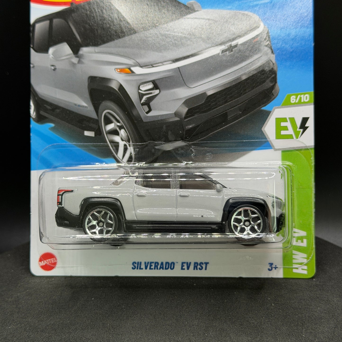 Hot Wheels Chevy Silverado EV RST Gray