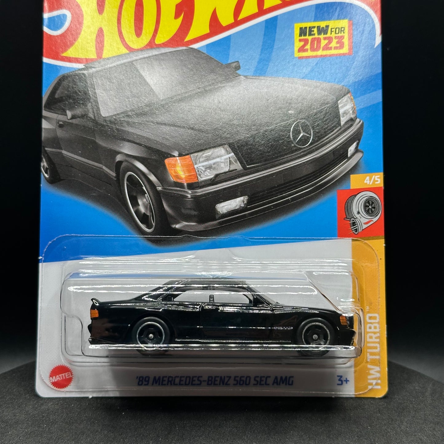 Hot Wheels Mercedes SEC AMG Black