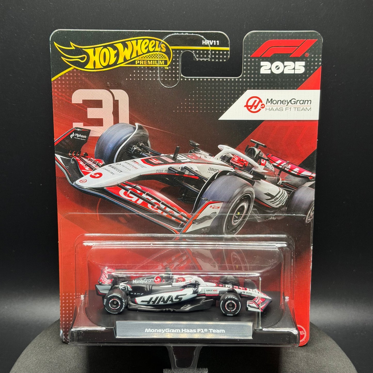 Hot Wheels Money Gram Haas F1 Team #31