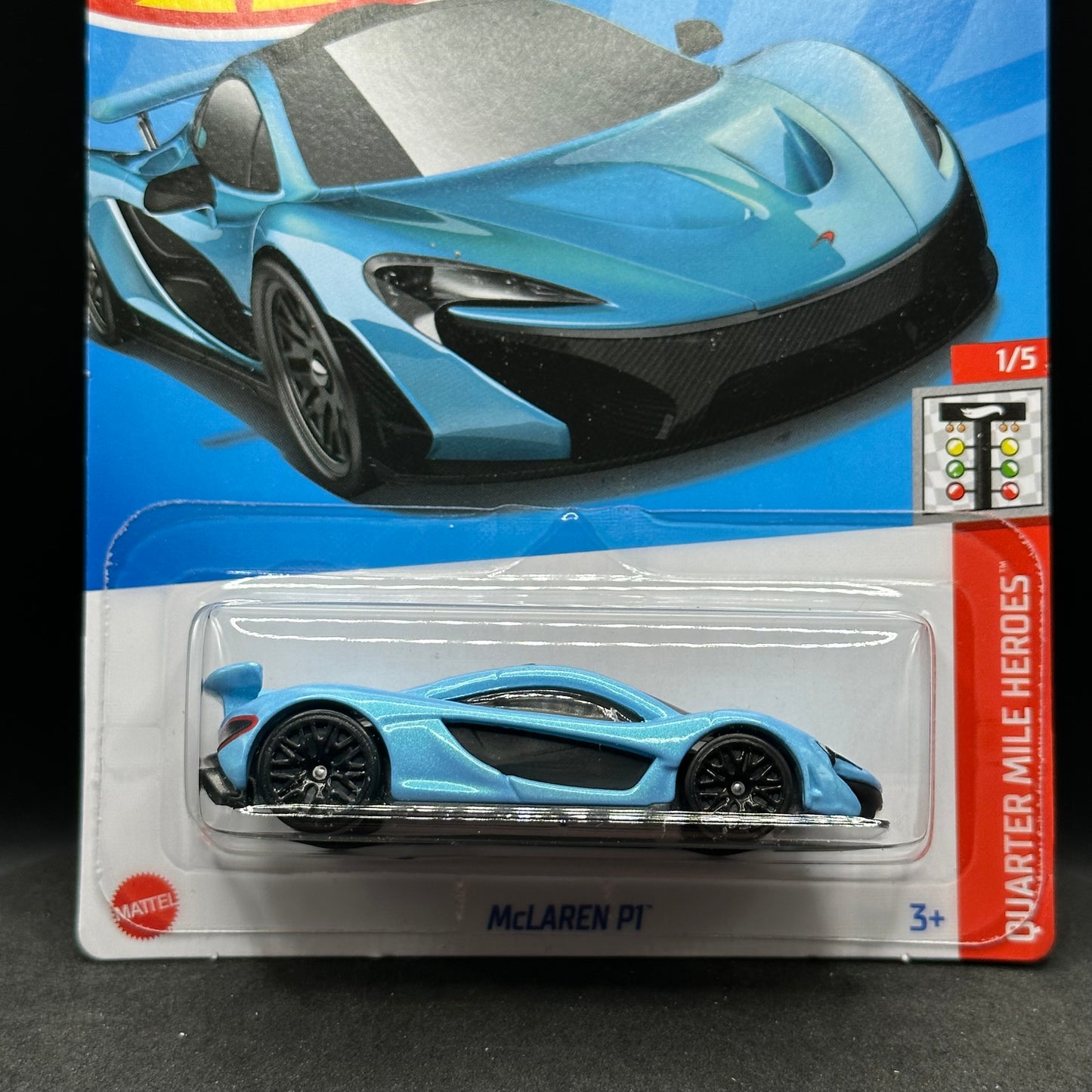 Hot Wheels McLaren P1 Blue