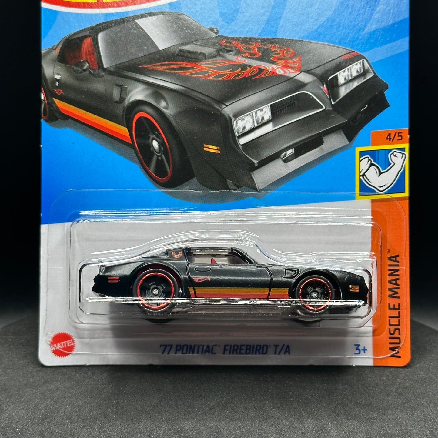 Hot Wheels ‘77 Pontiac Firebird T/A Black