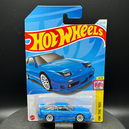 Hot Wheels ‘96 Nissan 180SX Type X Blue