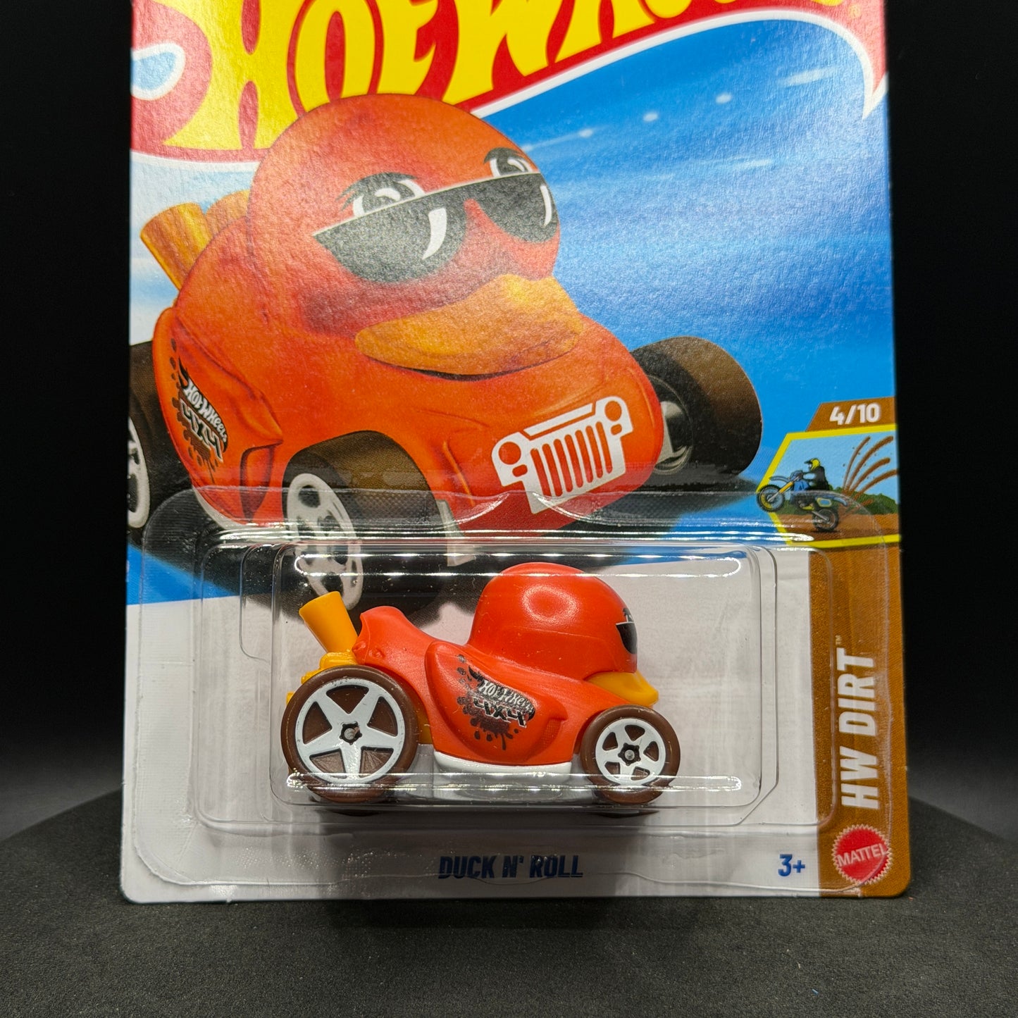 Hot Wheels Duck N’ Roll Orange Jeep