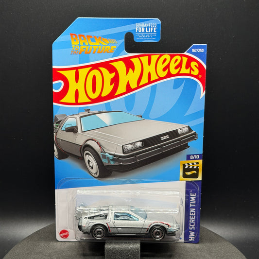 Hot Wheels Back to the Future Time Machine DMC DeLorean