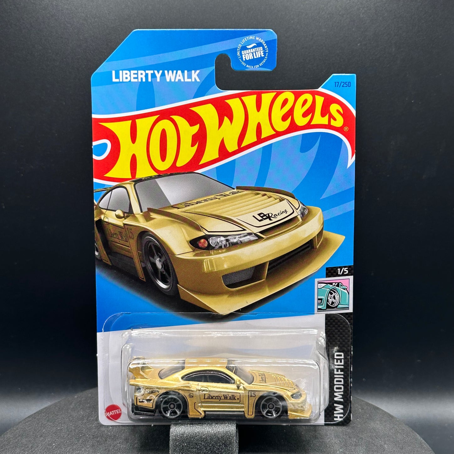 Hot Wheels Liberty Walk Nissan Silvia S15 Gold