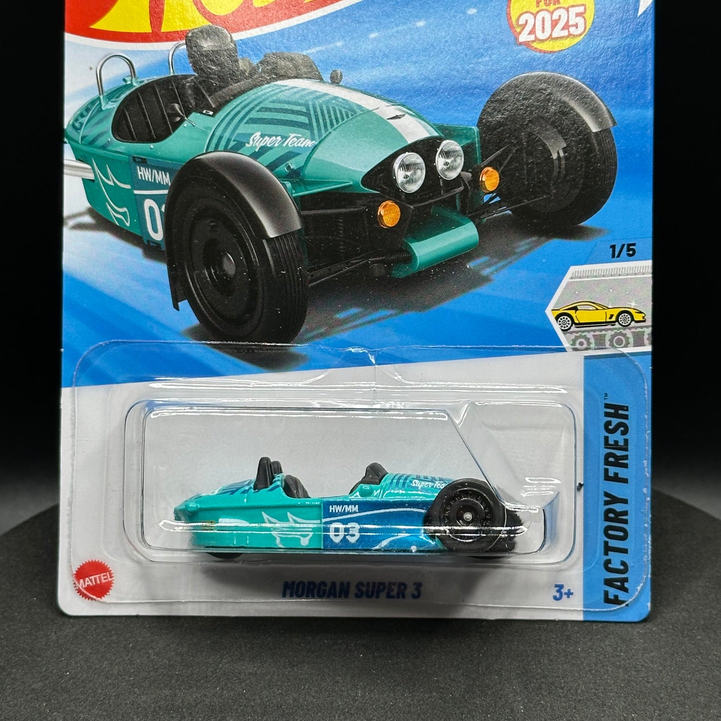 Hot Wheels Morgan Super 3 Green