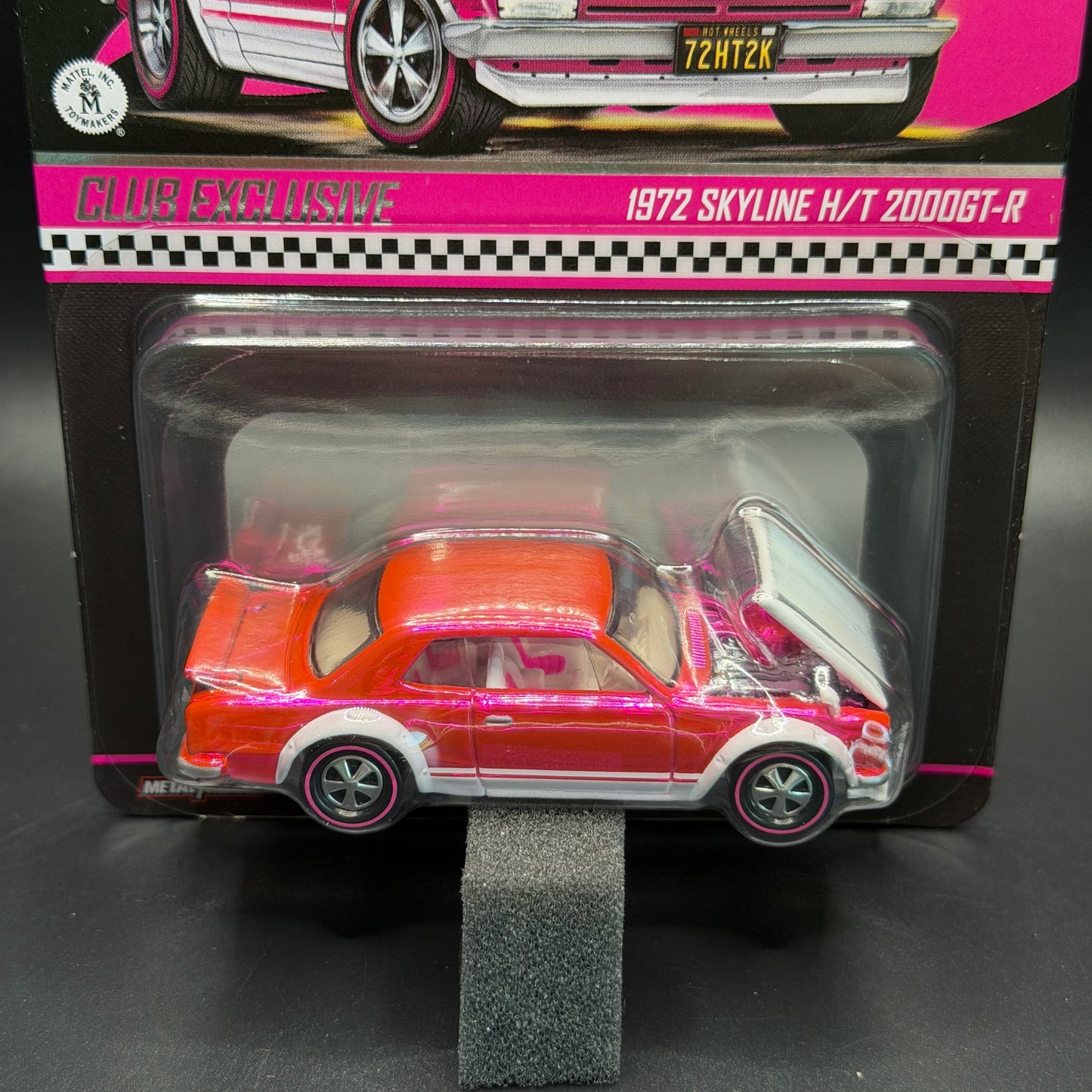 Hot Wheels RLC 1972 Skyline H/T 2000 GTR Pink
