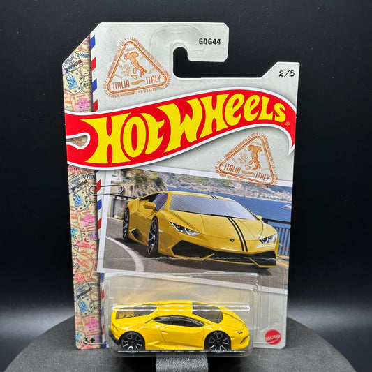 Hot Wheels Lamborghini Huracan Yellow
