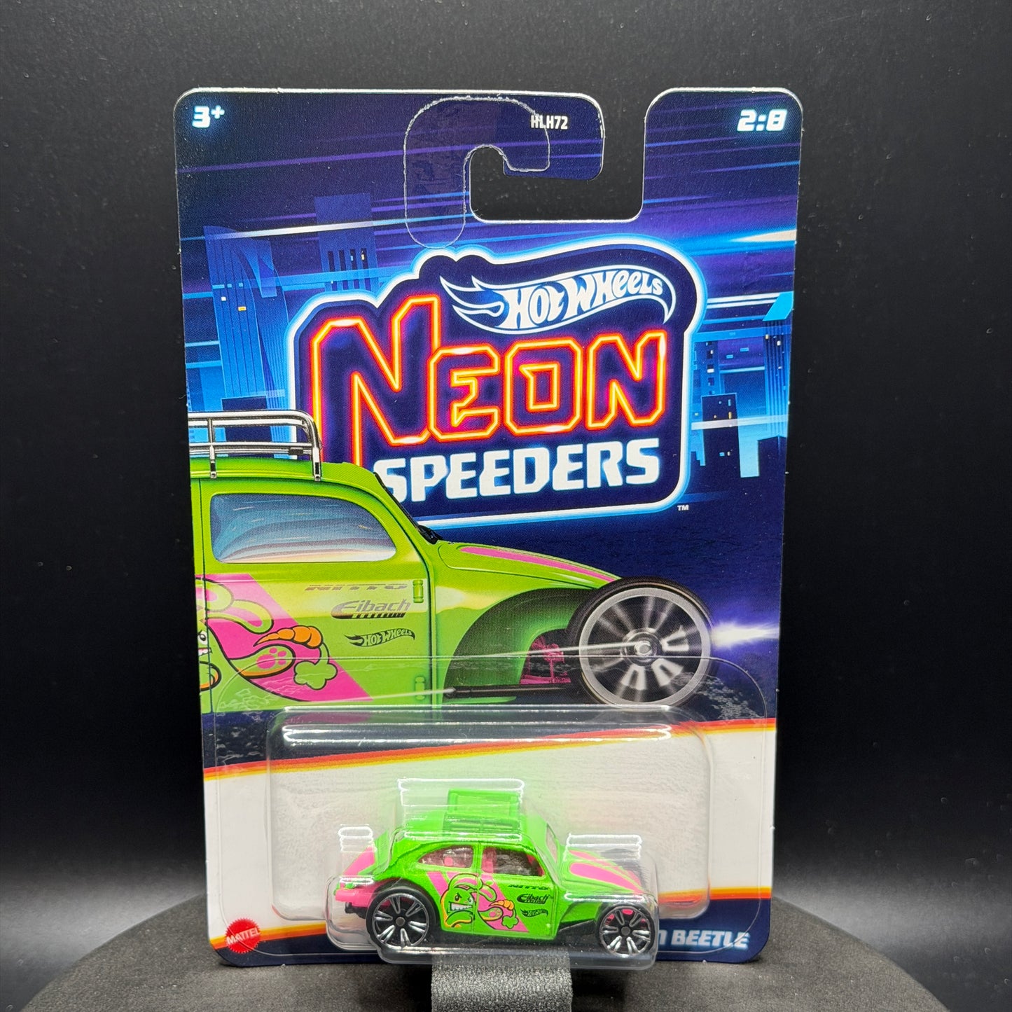 Hot Wheels Volkswagen Beetle Neon Speeders