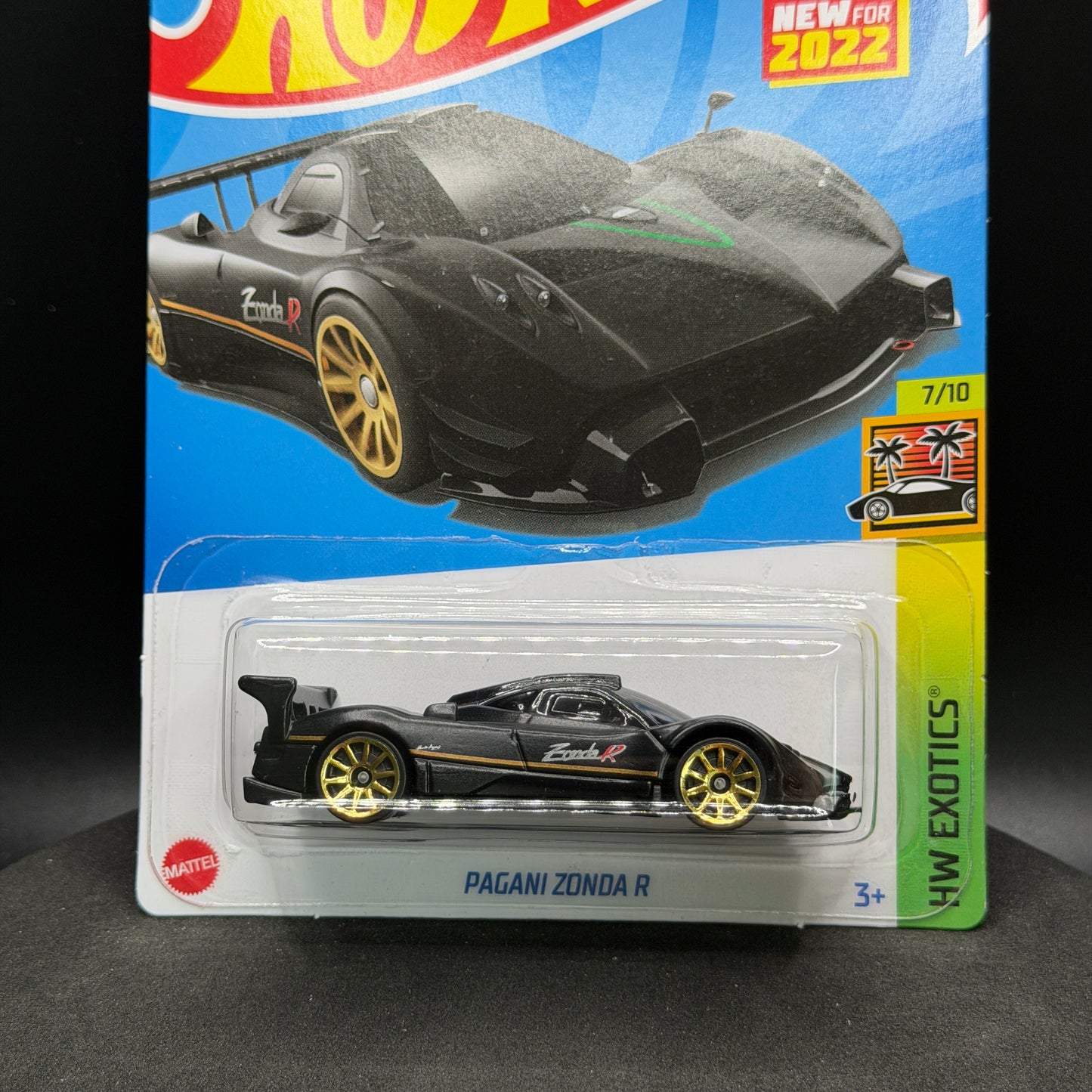 Hot Wheels Pagani Zonda R Black